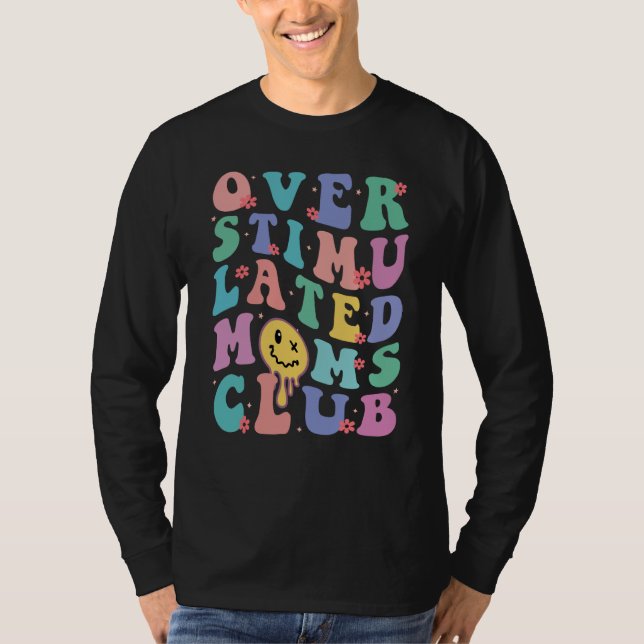 Camiseta Overstimulated Moms Club  5 (Anverso)