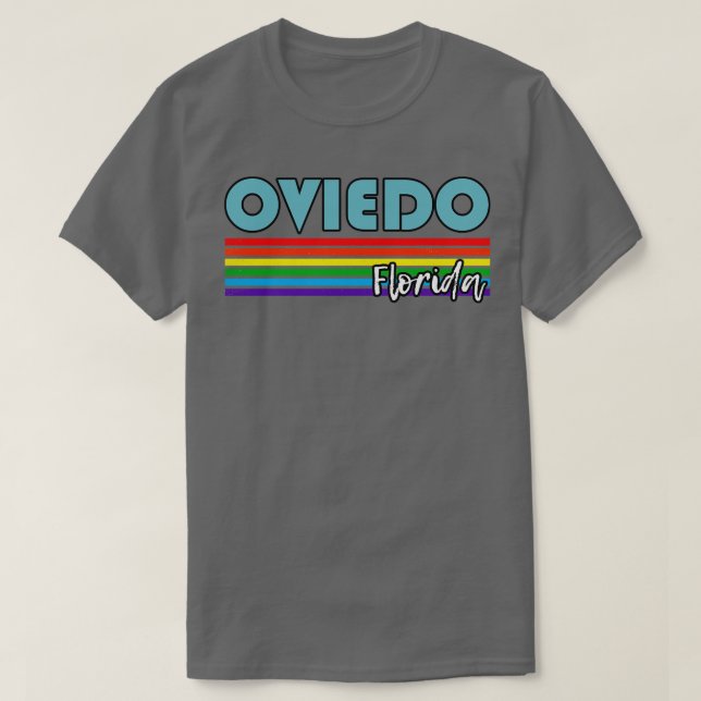 Camiseta Oviedo Florida Orgullo Oviedo regalo LGBT LGBTQ Su (Diseño del anverso)