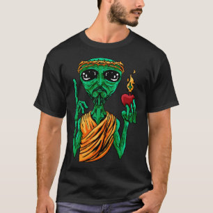 Camiseta Ovni Alien Extraño Extranjero Genial Espacio Plati