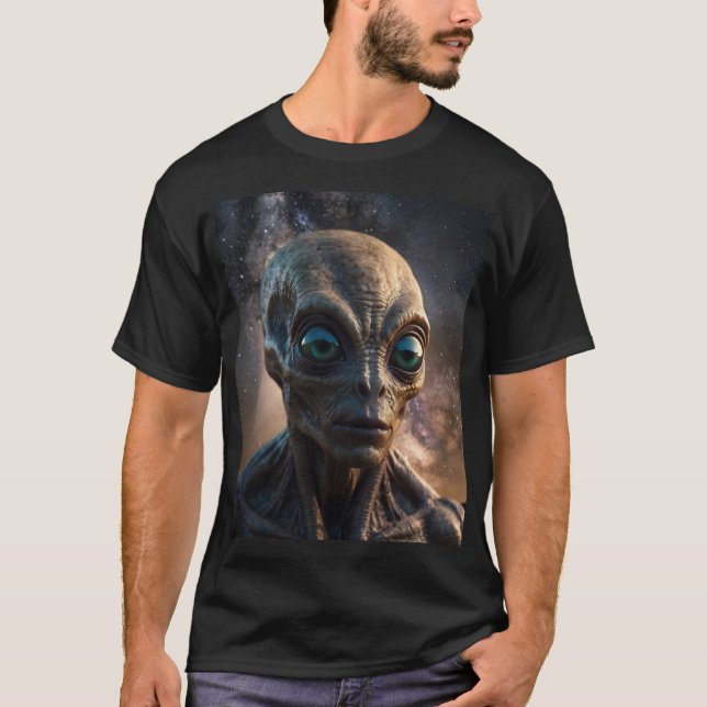 Camiseta OVNI ALIEN UAP de Juan Cabana T-Shirt (Anverso)
