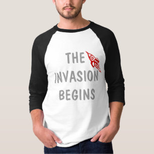 Camiseta OVNI - Comienza la invasión