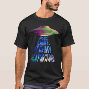 Camiseta OVNI de nave espacial alienígena 1