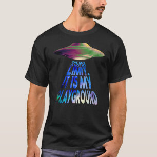 Camiseta OVNI de nave espacial alienígena 1