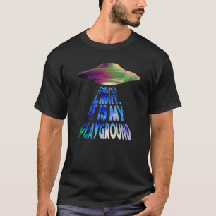 Camiseta OVNI de nave espacial alienígena 1