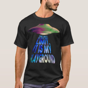 Camiseta OVNI de nave espacial alienígena 1