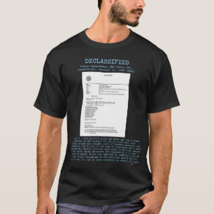 Camiseta OVNI - Desclasificado DOS.UAP C2, KAZAJISTÁN ENE19