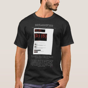 Camiseta OVNI - Desclasificado DOW-UAP-D050, Correo electró