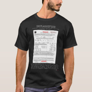 Camiseta OVNI - Desclasificado DOW-UAP-D057, RFRF, GOLFO DE