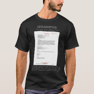 Camiseta OVNI - Desclasificado DOW-UAP-D060, M.R, GOLFO ARÁ