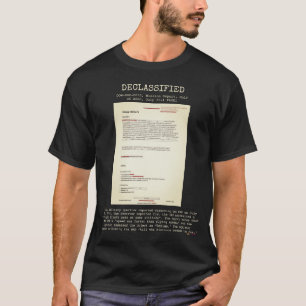 Camiseta OVNI - Desclasificado DOW-UAP-D075, M.R,GOLFO DE A