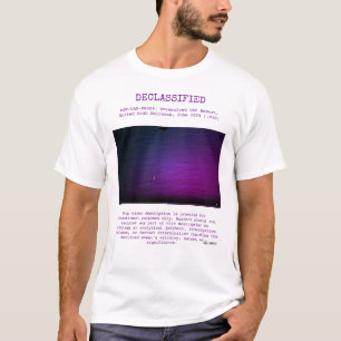 Camiseta OVNI - Desclasificado DOW-UAP-PR029, Emiratos Árab