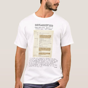Camiseta OVNI - Desclasificado NASA-UAP-D002, Apolo 17 T.19