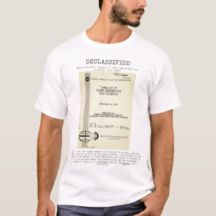 Camiseta OVNI - Desclasificado NASA-UAP-D005,Apollo17 CDFS1