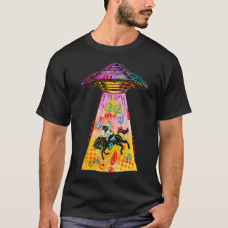 Camiseta OVNI Robando Vaquero