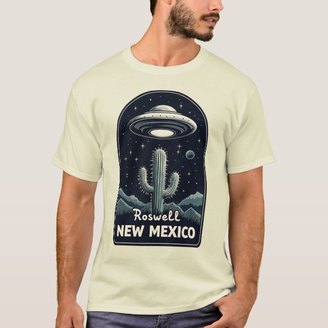 Camiseta OVNI Roswell Nuevo México (Anverso)