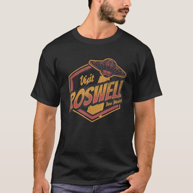 Camiseta OVNI Ver Roswell Nuevo México (Anverso)
