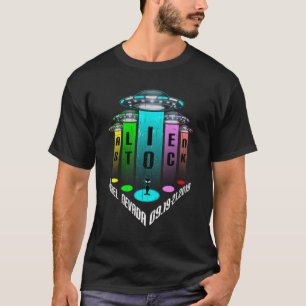 Camiseta OVNIS 2019, festival de música Alien Stock en Rach
