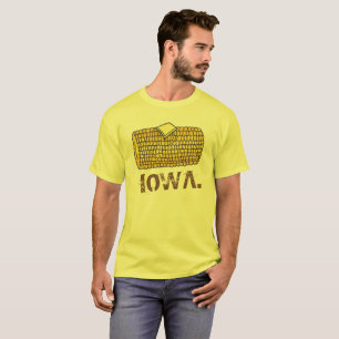 Camiseta OWA Maíz con mantequilla amarilla en el mazorca de