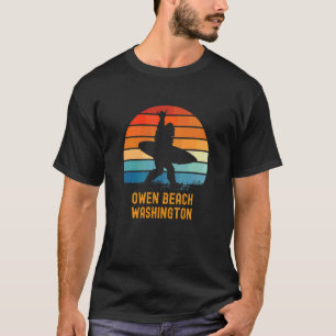 Camiseta Owen Beach Washington Sasquatch Souvenir 1