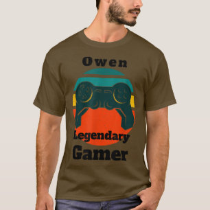 Camiseta Owen Legendary Gamer Video Game Controller