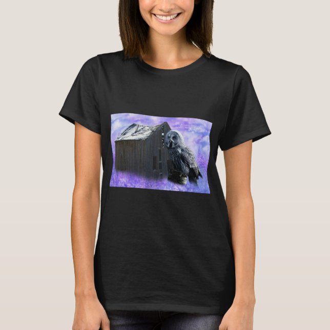 Camiseta Owl Barn Shed (Anverso)