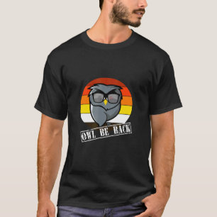 Camiseta Owl Be Back - Owl con gafas de sol