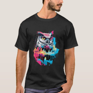 Camiseta Owl Bird Animal Freedom World Wildlife Beauty Art