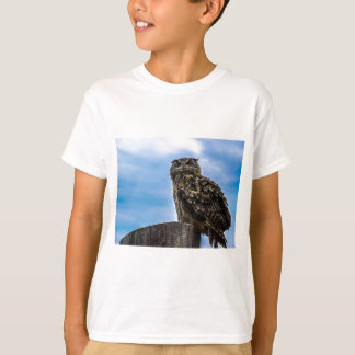 Camiseta Owl Bird Fethers Animal Nature Destruye Peace Love