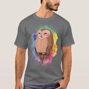 Camiseta Owl Birds Ornithologist Biology Biologist Night Cu