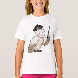 Camiseta Owl como profesor con puntero