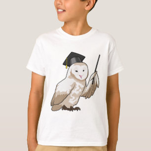 Camiseta Owl como profesor con puntero