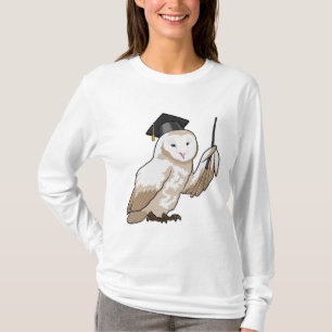 Camiseta Owl como profesor con puntero