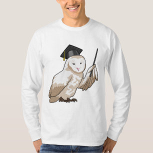 Camiseta Owl como profesor con puntero