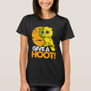 Camiseta Owl Da Un Hoot