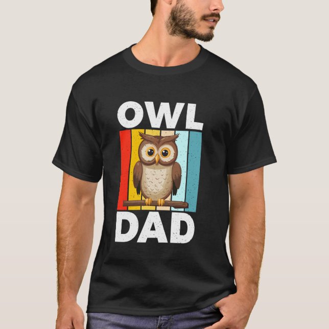 Camiseta Owl Dad Owl (Anverso)