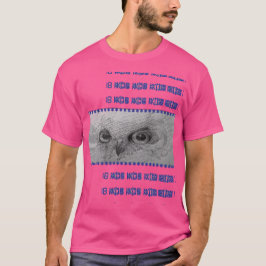 Camiseta Owl eyes '¿A quién le estás hablando?'