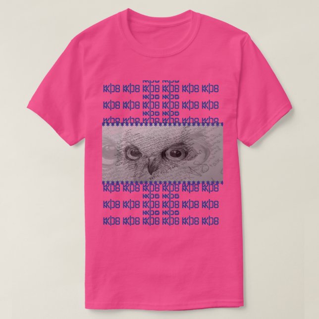 Camiseta Owl eyes 'Who you talkin to?" T-shirt (Diseño del anverso)