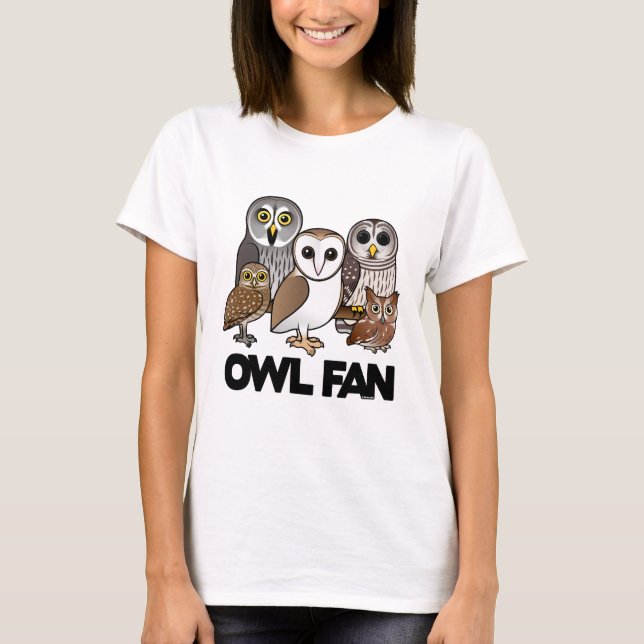 Camiseta Owl Fan (Anverso)