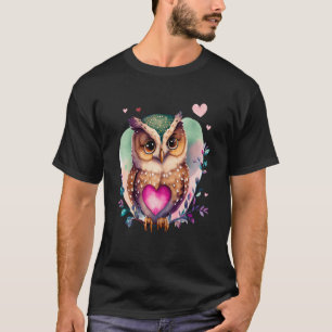 Camiseta Owl Forest Mythology Night Owl