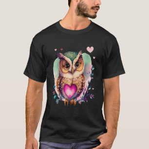 Camiseta Owl Forest Mythology Night Owl