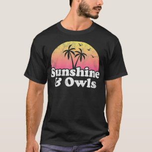 Camiseta Owl Gift Sunshine and Owls