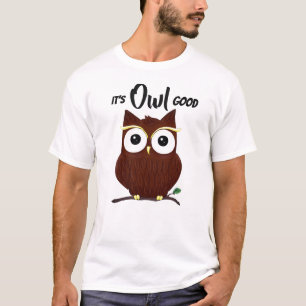 Camiseta Owl Good T-Shirt
