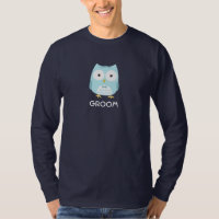 Owl Groom, esposo recién casado, cutre al nuevo có