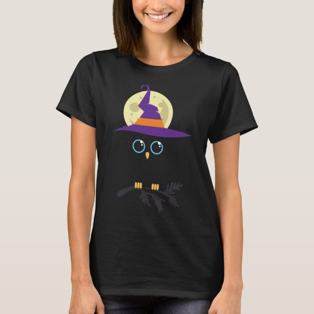 Camiseta Owl Halloween (Anverso)