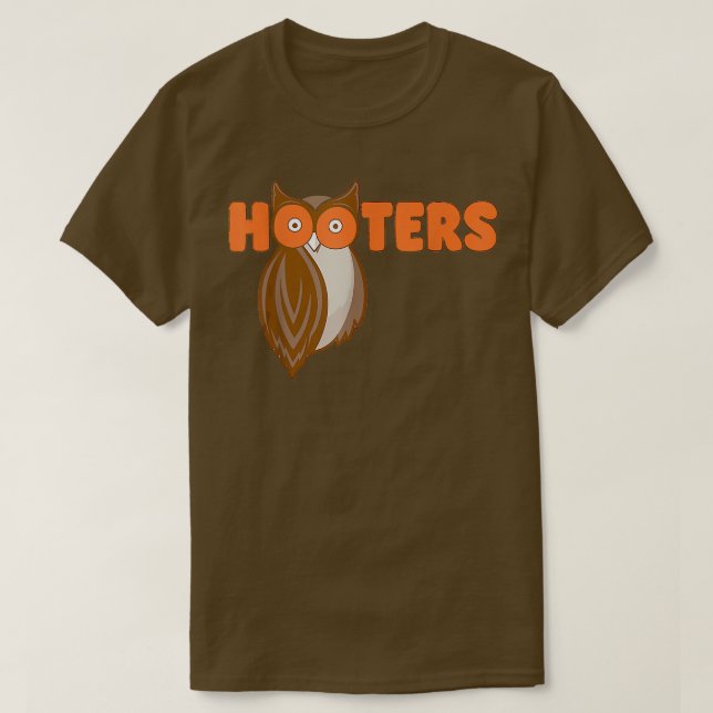 Camiseta Owl Hooters (Diseño del anverso)