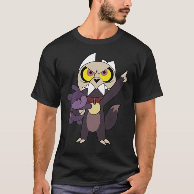 Camiseta Owl House King Y Rabbit Plush (Anverso)