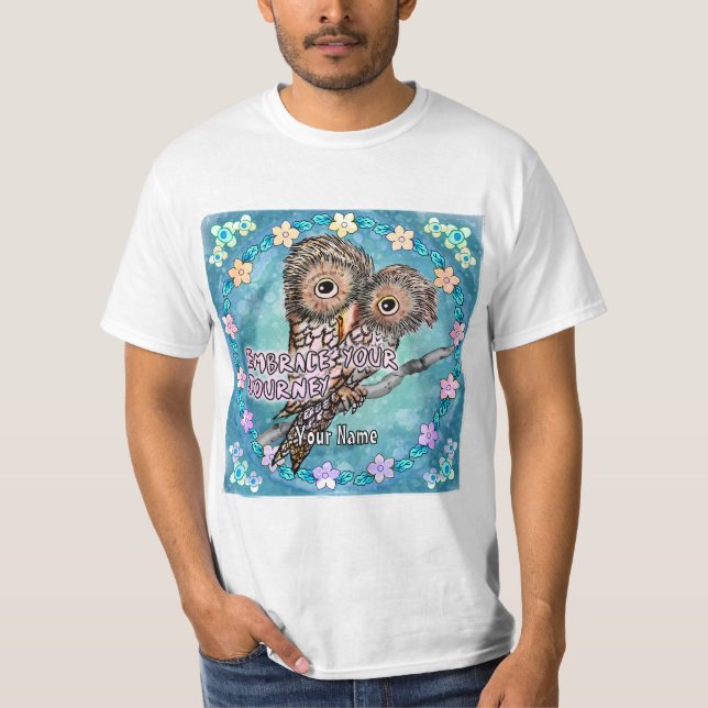 Camiseta Owl Journey (Anverso)