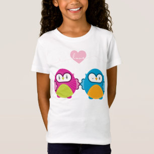 Camiseta OWL LOVE :: chica brillante + niño