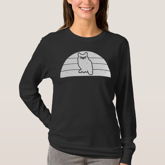 Camiseta Owl Lover Funny Owl (Anverso)