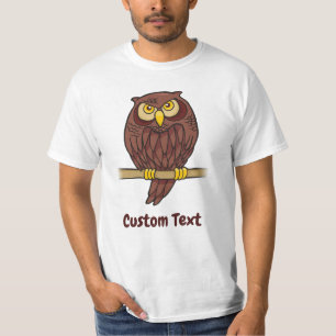 Camiseta Owl Personalizado T-Shirt